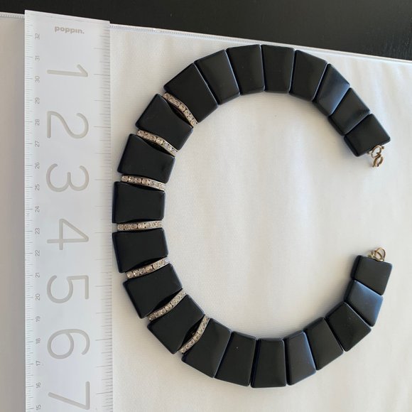 Vintage Glam Costume Choker Circa 1980s - Picture 4 of 5